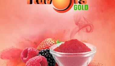 Toz Ahududu & Çilek Aroması